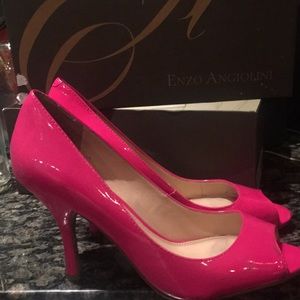 Enzo Angiolini Pink Stilettos